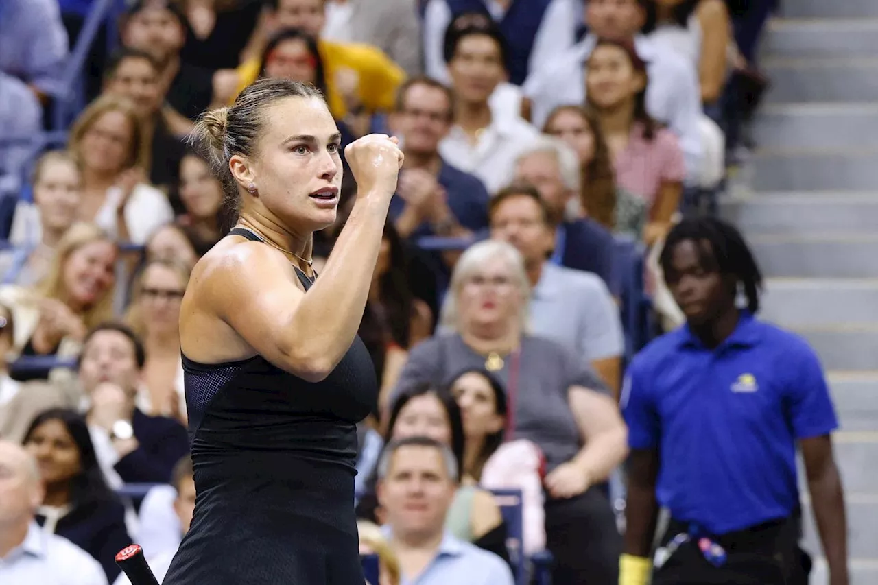 US Open: Sabalenka pour une deuxième finale où elle sera favorite