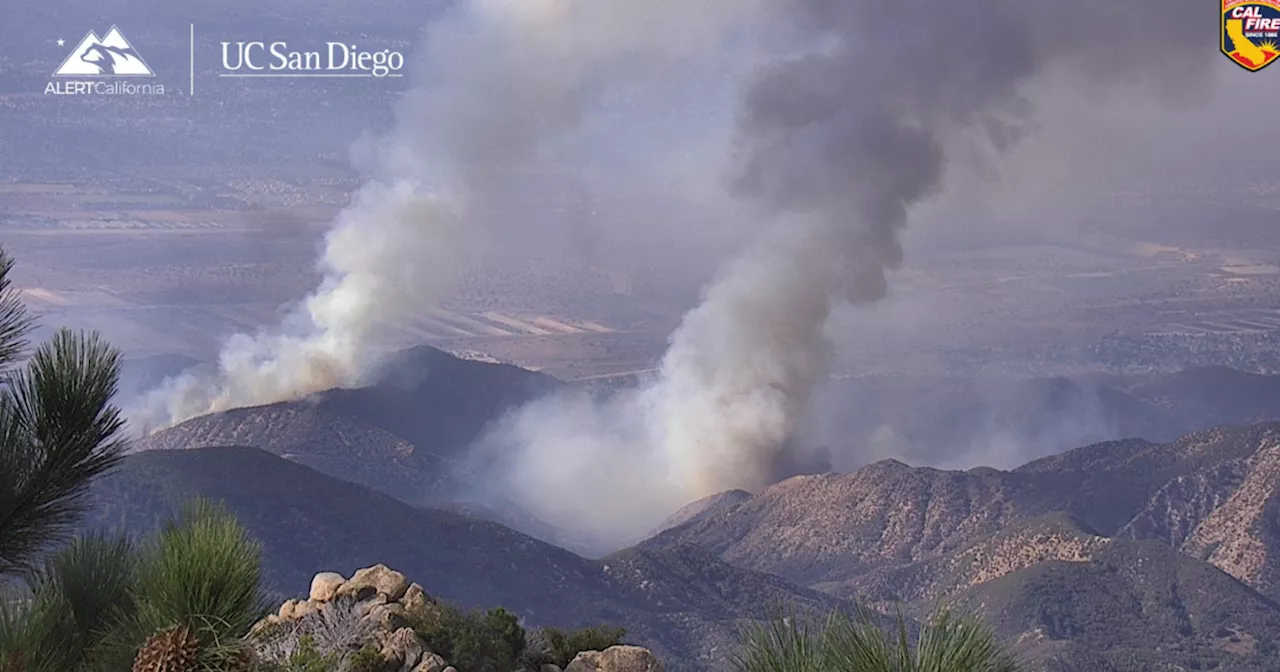 Line Fire in San Bernardino County prompts evacuation warning