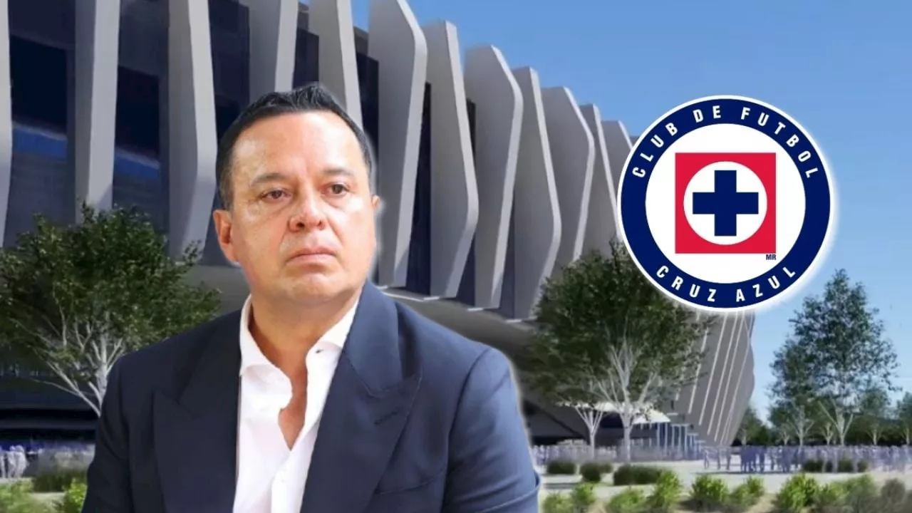 Víctor Velázquez revela la fecha en la que estaría listo el nuevo estadio de Cruz Azul