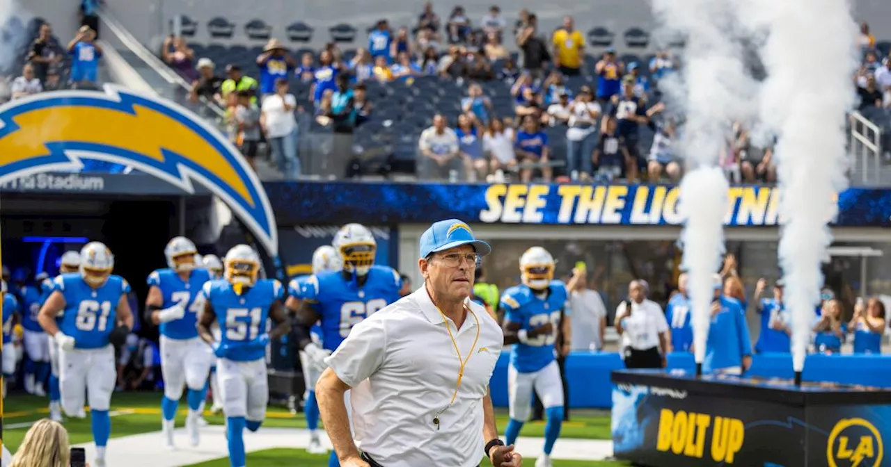 From player to coach, Jim Harbaugh imbues his Chargers with a fighting spirit