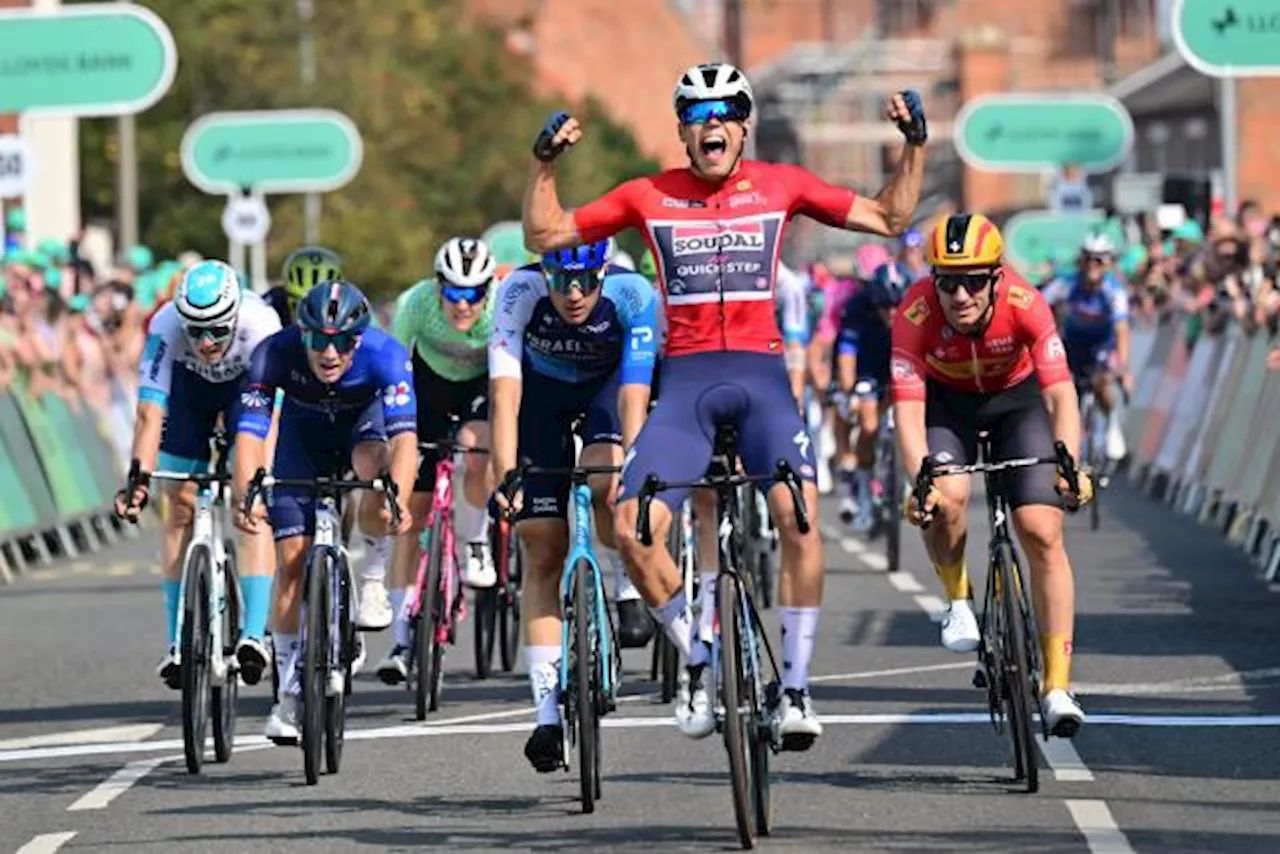 2e succès de Paul Magnier (Soudal - Quick Step) sur le Tour de Grande-Bretagne, Stephens Williams reste lea...