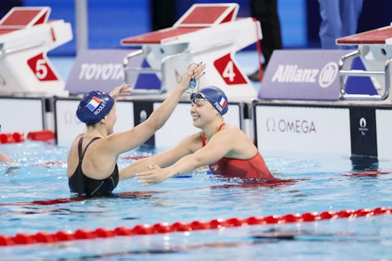 Émeline Pierre médaillée de bronze sur 100 m dos aux Jeux Paralympiques de Paris 2024