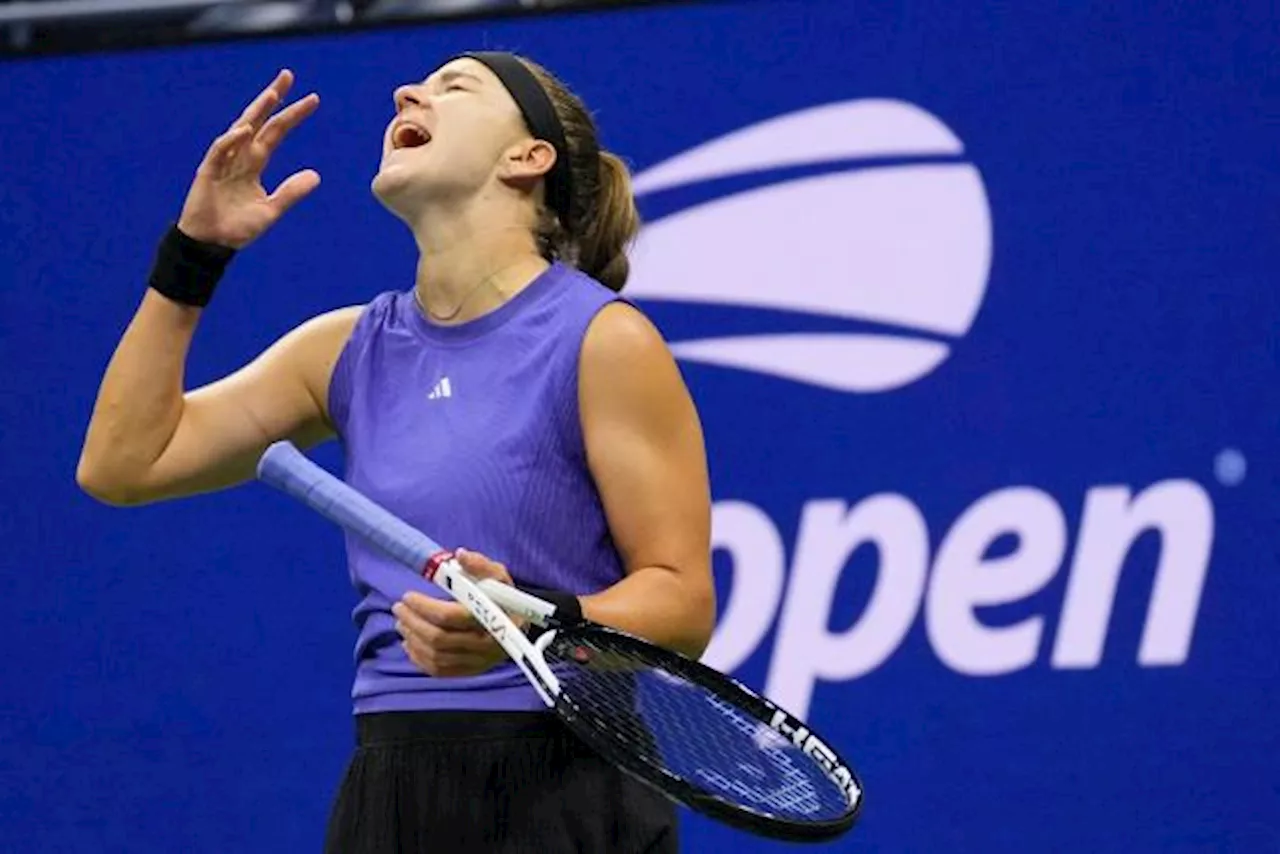 Karolina Muchova après sa défaite en demi-finales de l'US Open : « Elle était partout »