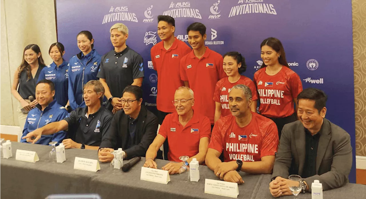 Alas teams clash with Japanese clubs as countdown for world men’s tourney begins