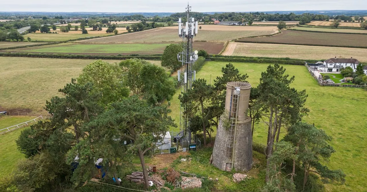 This old water tower could be transformed into a three-bed house