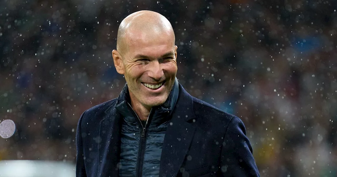 Zidane hint he could replace Ten Hag at Man Utd after training ground visit