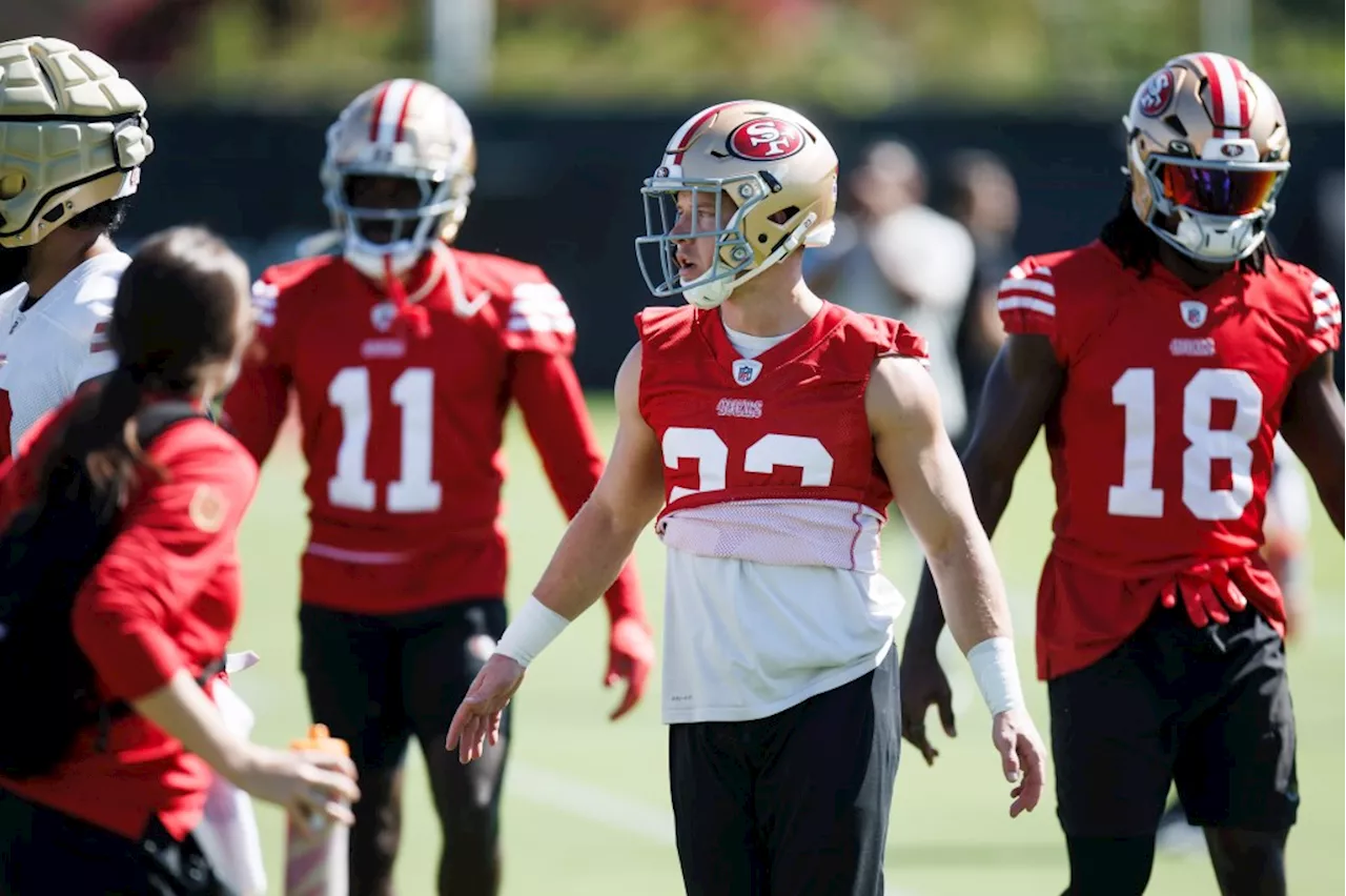 49ers’ McCaffrey says little, says enough about big season-opening plan