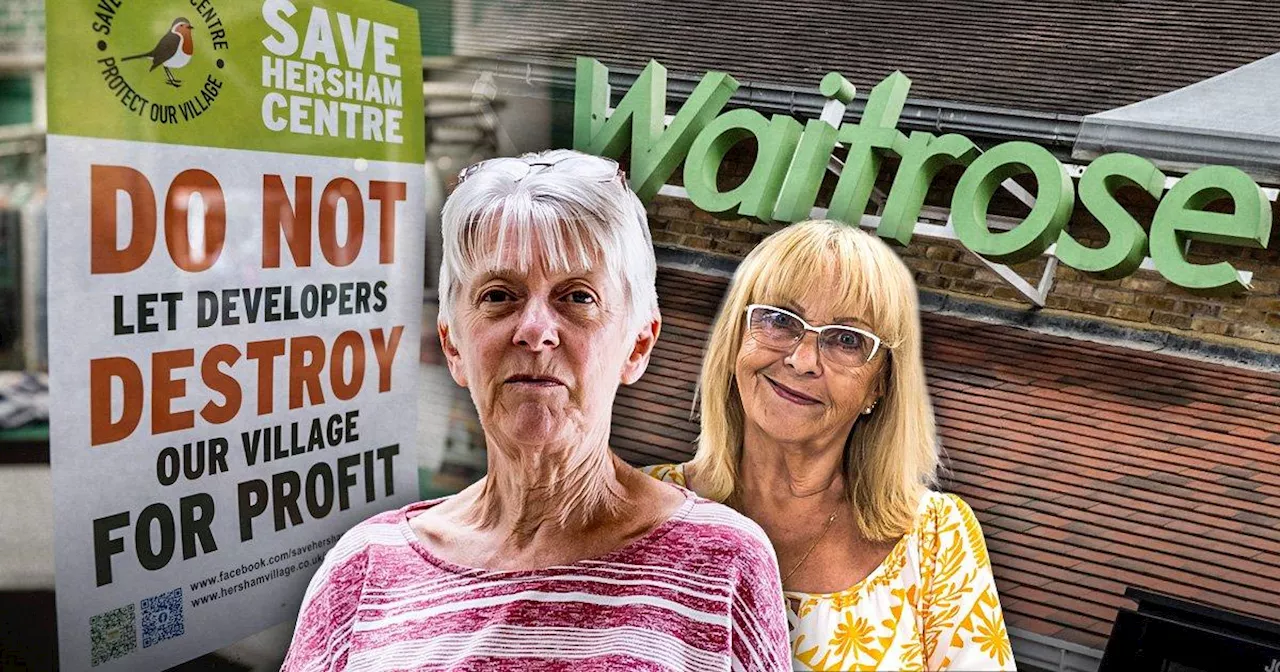 Surrey villagers revolt against £6,000,000 development fearing Waitrose will close