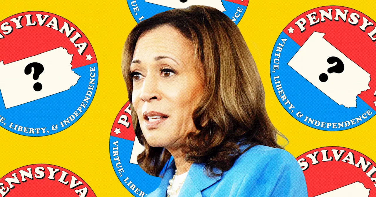 Kamala Harris faces her 'toughest' battleground in Pennsylvania