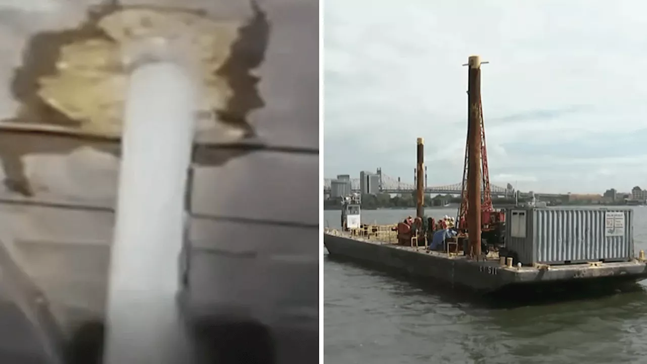 Barge ‘drifted 50 feet' down East River before drilling hole in Queens-Midtown Tunnel