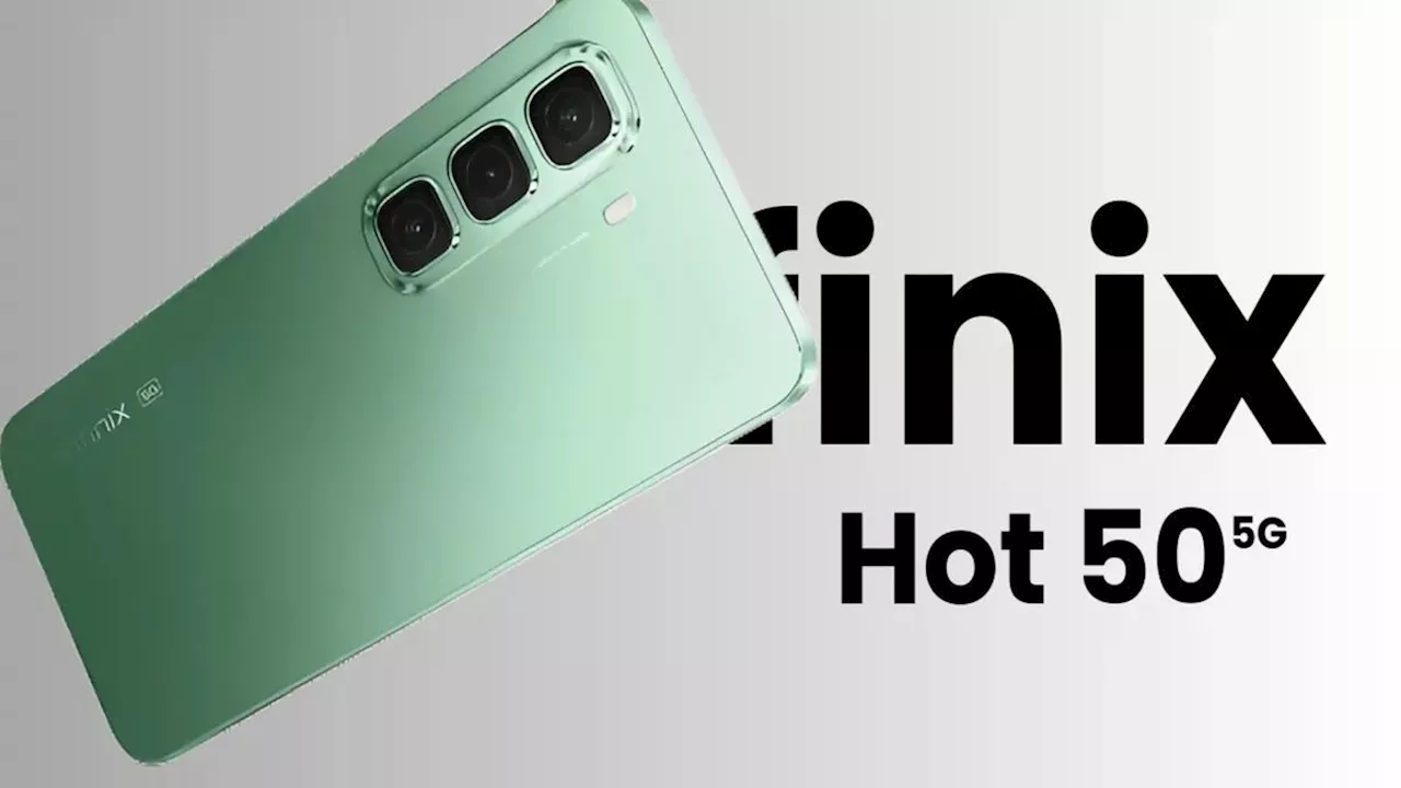 48 मेगापिक्सल कैमरे वाला Infinix Hot 50 5G स्मार्टफोन 8 हजार रुपये में लॉन्च