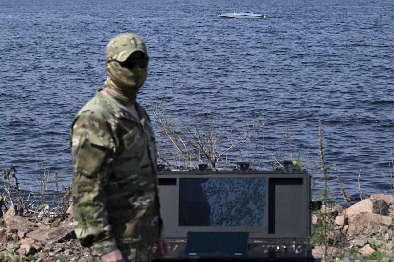 Ukraine's Naval Drones Target Russian Black Sea Fleet's New Hideout