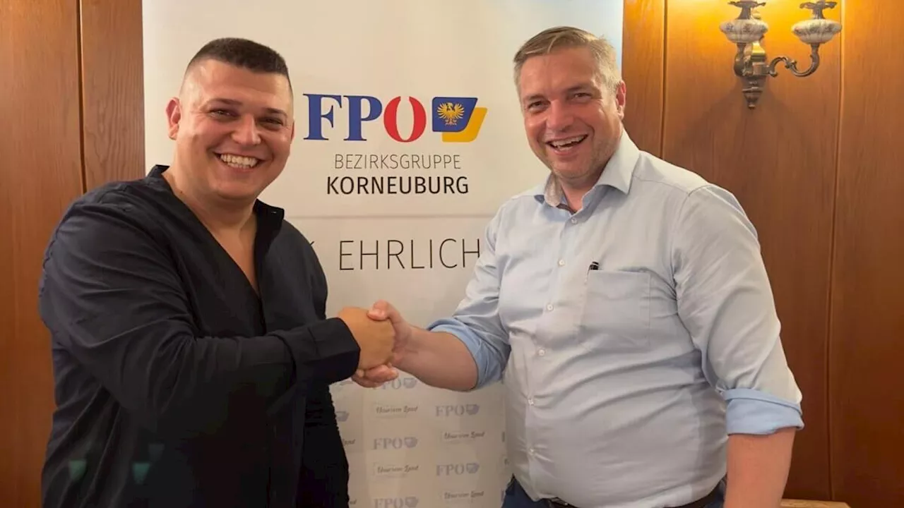 FPÖ Stockerau: Alen Ćorković ist neuer Stadtparteiobmann