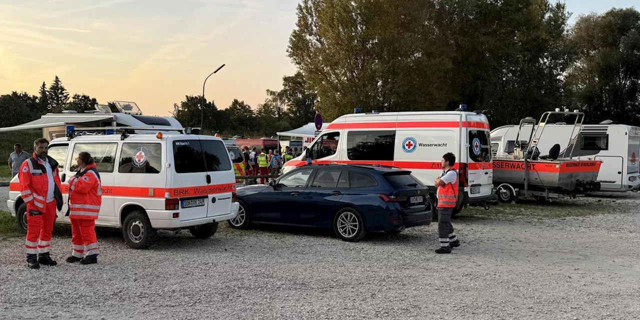 Gro&szlig;einsatz in Neuburg-Schrobenhausen: Zwei Schwimmer in Donau vermisst