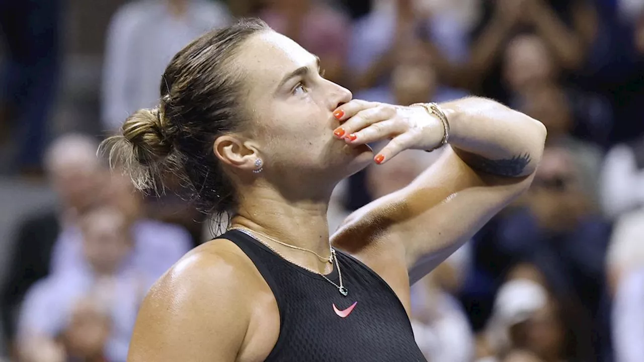 Sabalenka voor tweede jaar op rij in US Open-finale en treft Amerikaanse Pegula