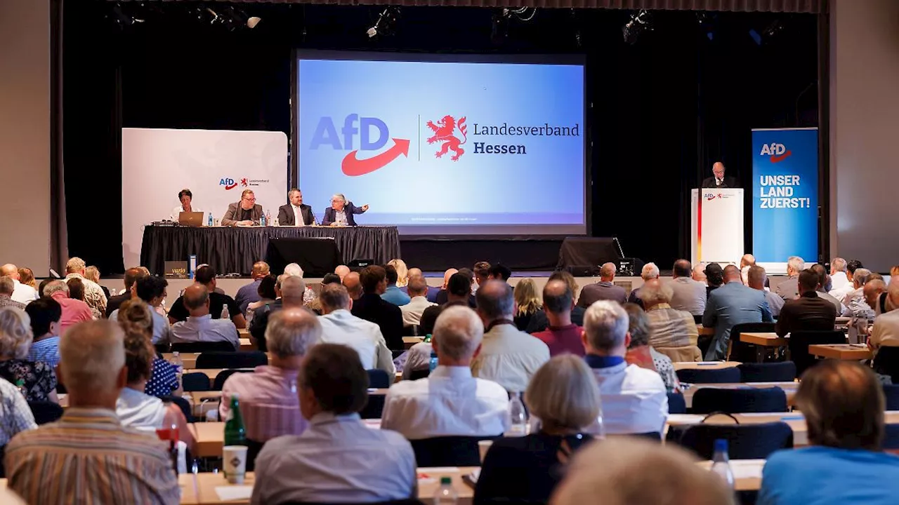 Hessen: Hessens AfD zeigt sich optimistisch für Bundestagswahl