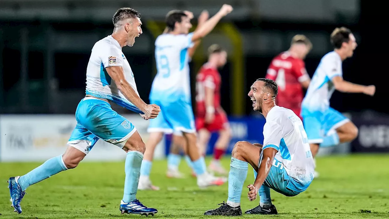 Nach zweitem Sieg in 20 Jahren: San Marino darf jetzt von den WM-Playoffs träumen