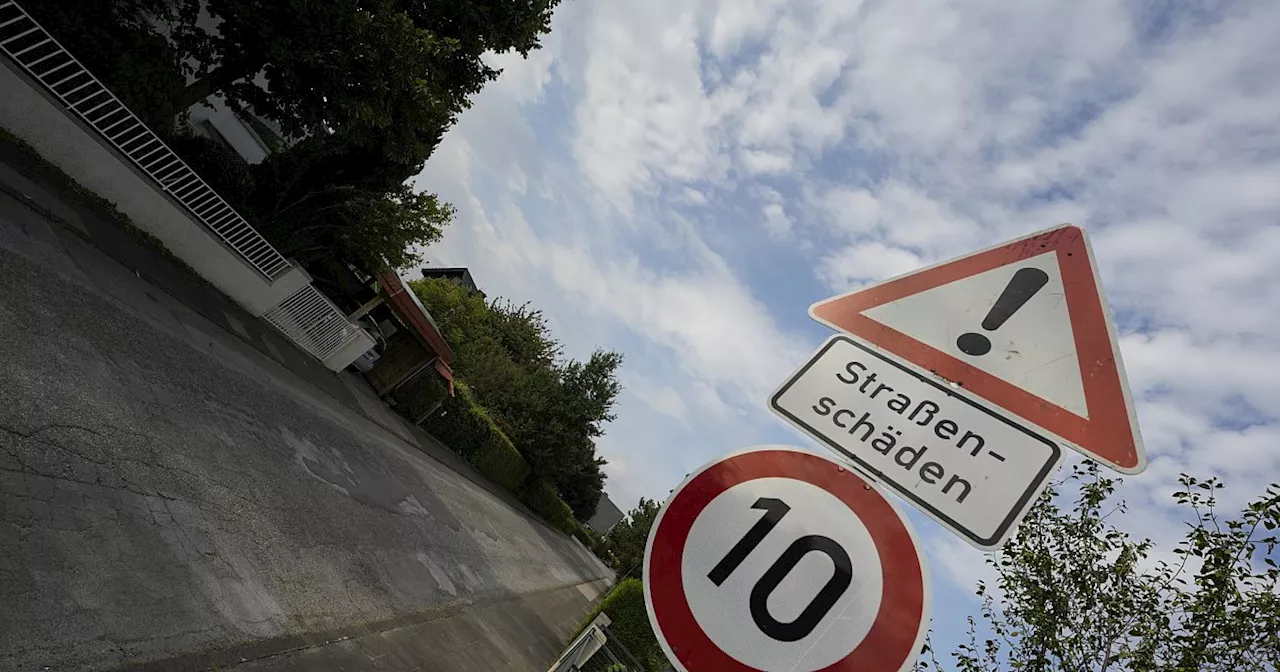 Eine der kaputtesten Straßen Bündes wird saniert