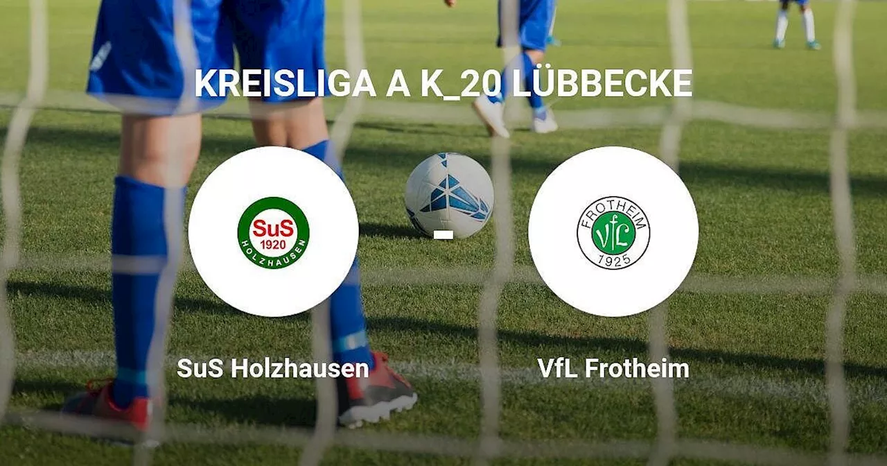 SuS Holzhausen im Duell gegen VfL Frotheim drückend überlegen