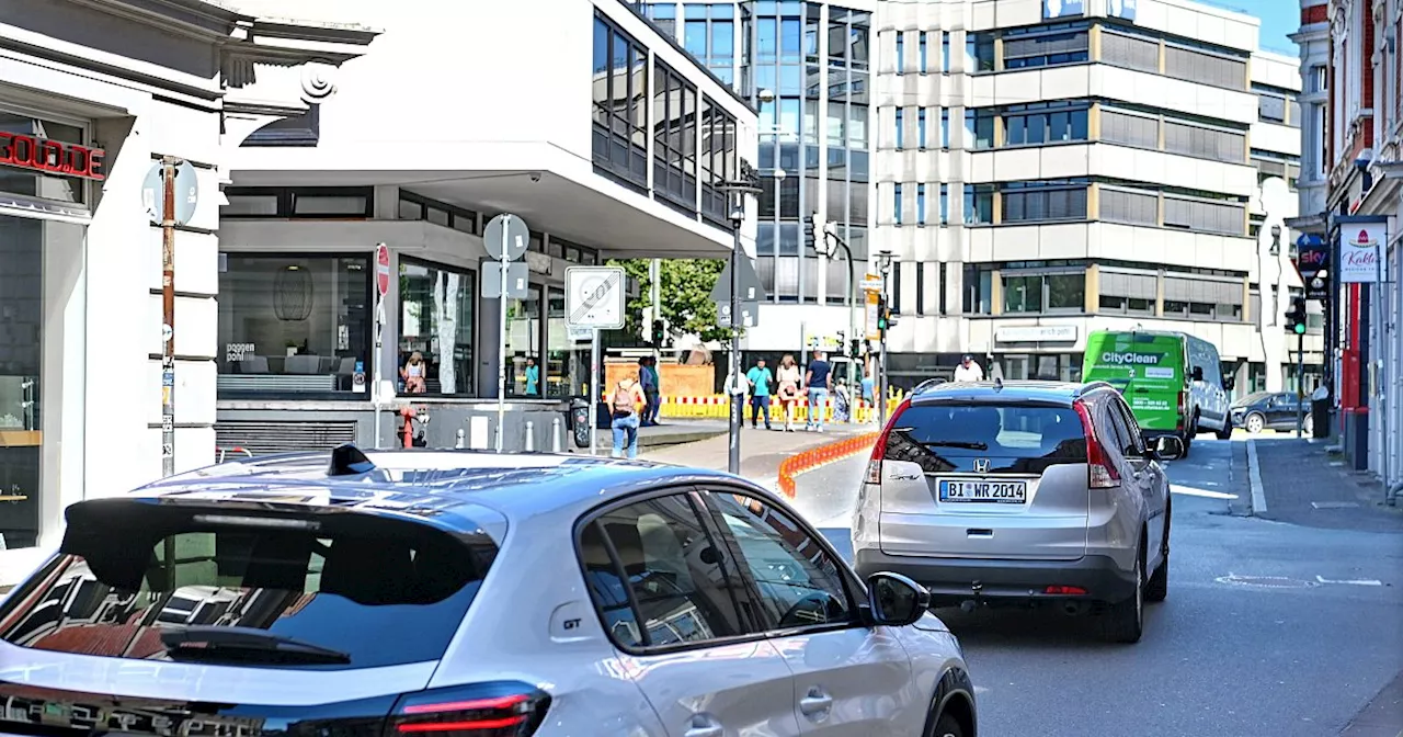 Wie das drohende Verkehrschaos in Bielefelds Altstadt verhindert werden soll