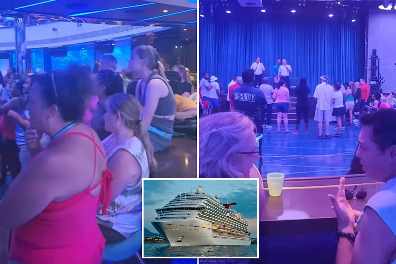 Carnival cruise devolves into mayhem as angry passengers demand refunds over last-second itinerary change