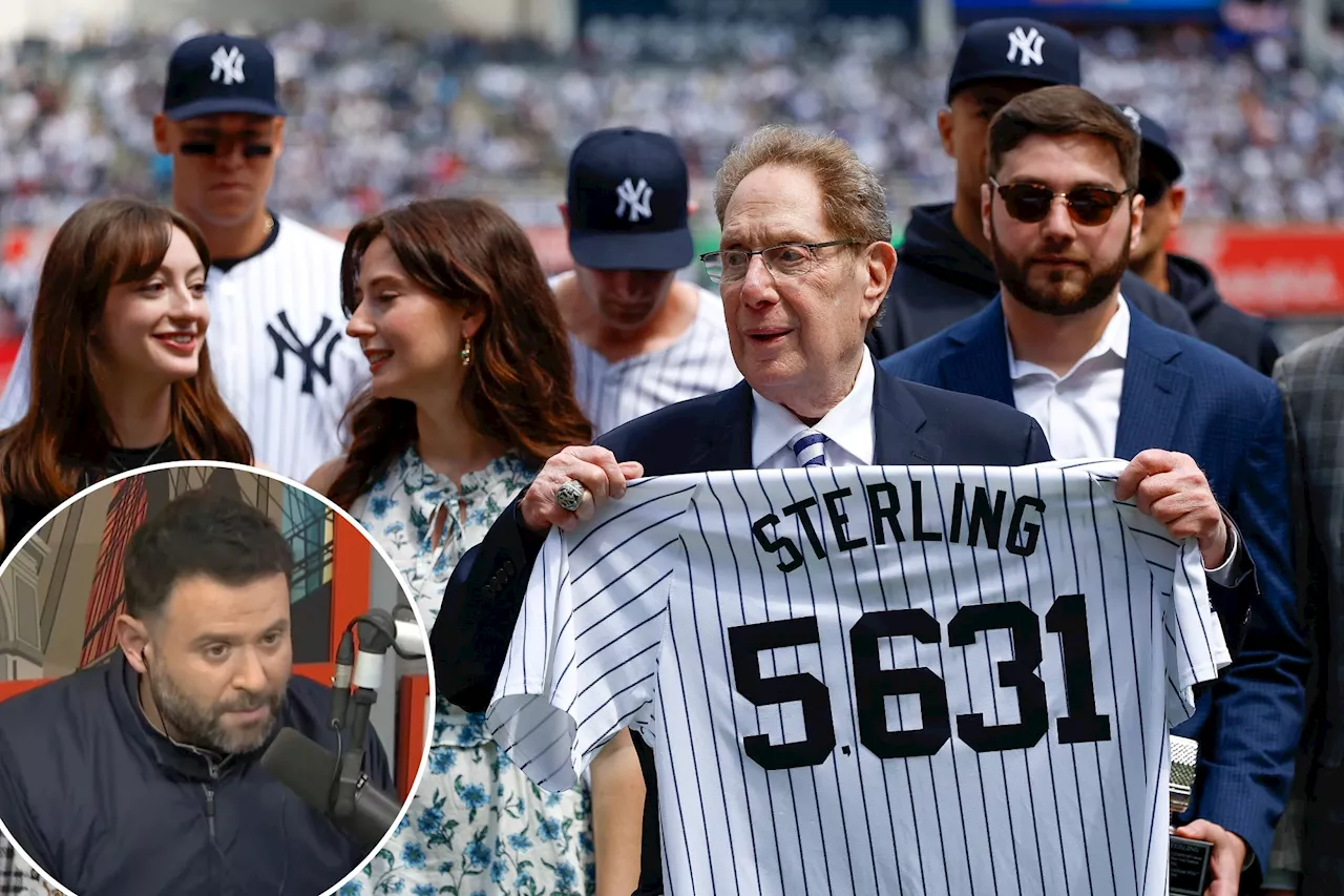 WFAN's Gregg Giannotti defends John Sterling's Yankees return after backlash