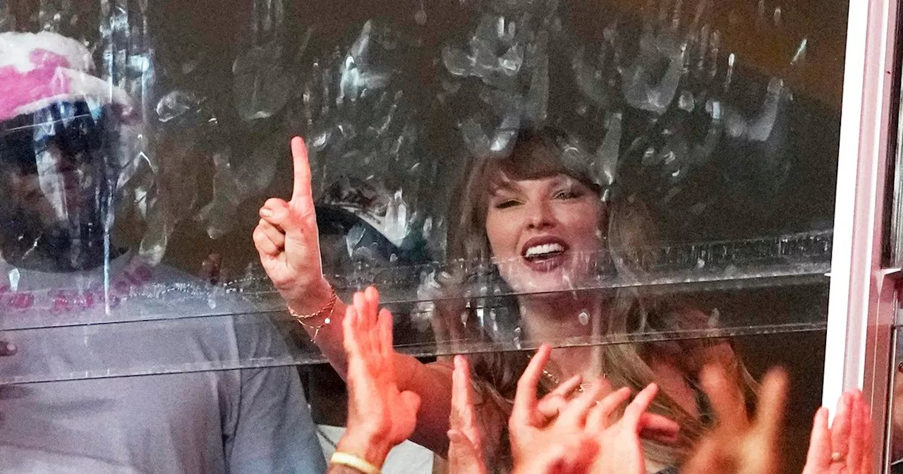 Taylor Swift's 'hottest look yet' as she wears thigh-high boots to see Travis