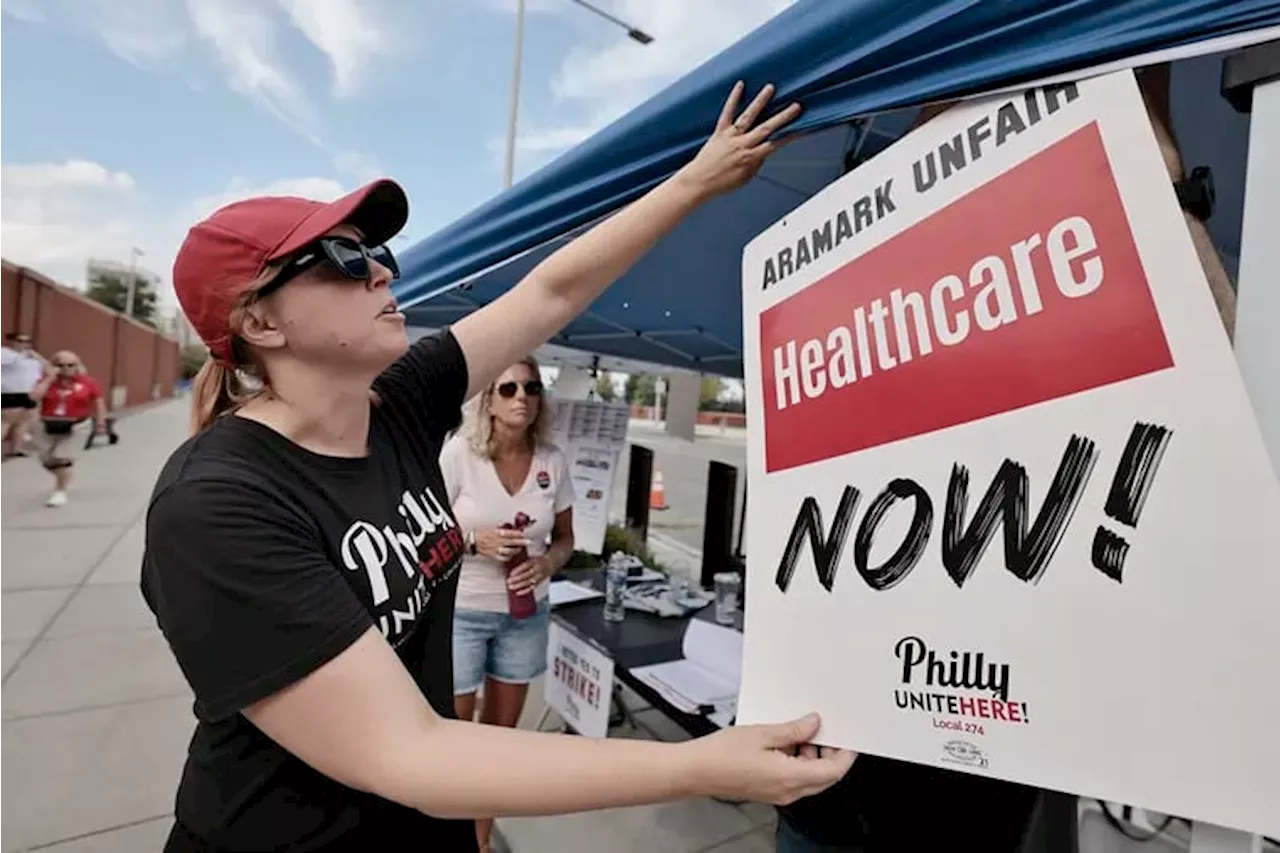 As Eagles season kicks off, Aramark workers at Lincoln Financial Field vote to authorize a strike