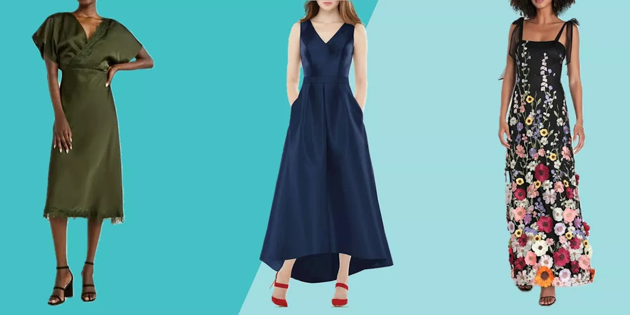 20 Fall Wedding Guest Dresses for Women Over 50 That Are Stylish and Flattering