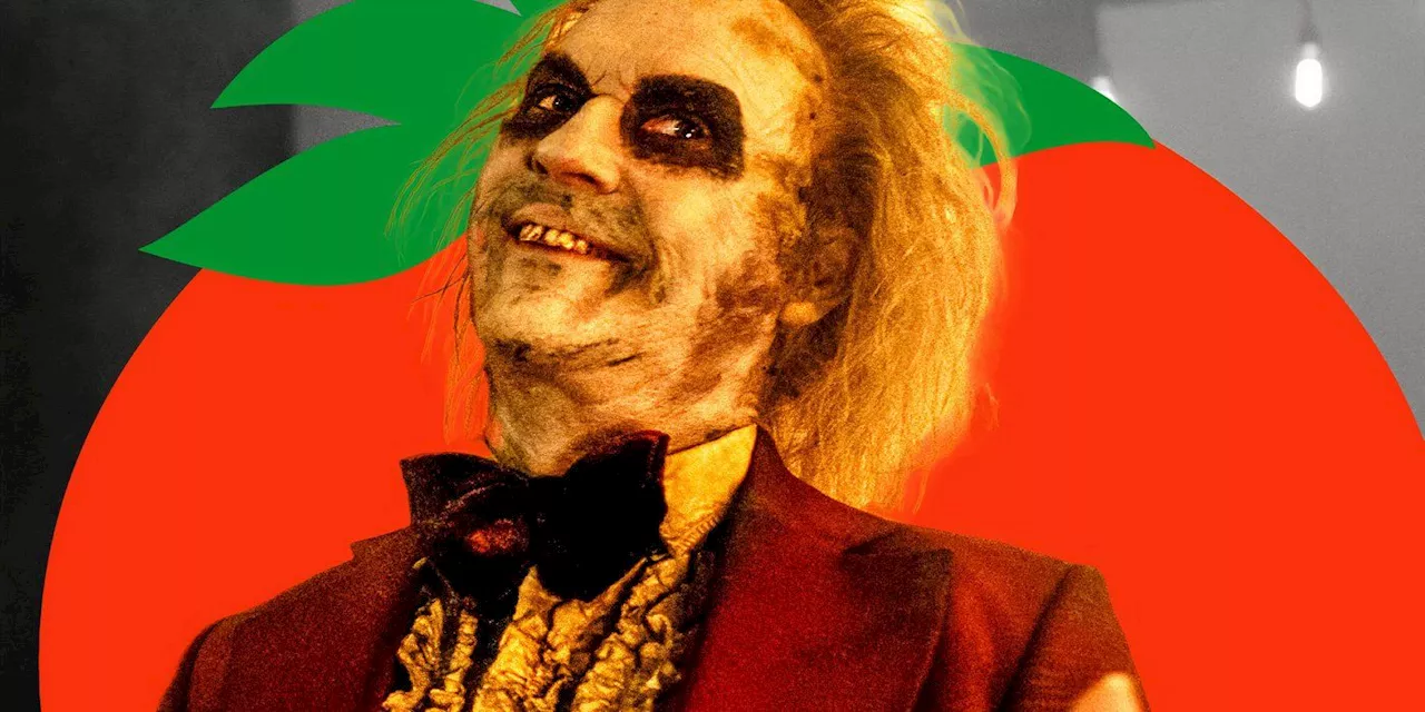 Beetlejuice Beetlejuice Rotten Tomatoes Audience Score Just Narrowly Beats Original Movie’s 82%