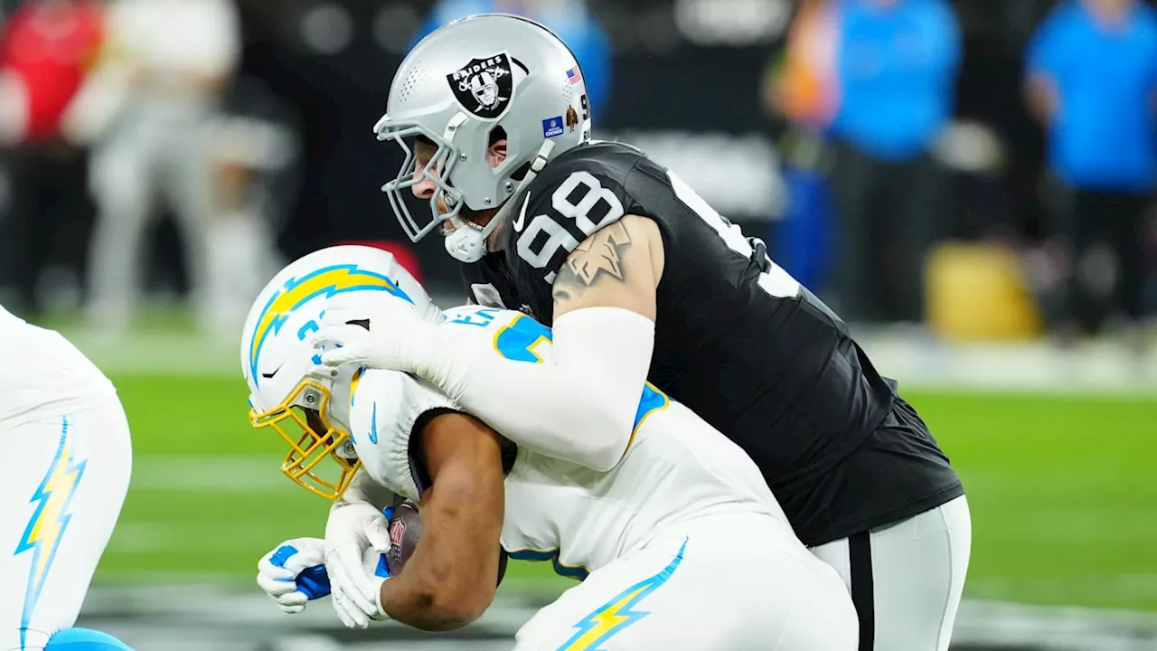 Las Vegas Raiders expect a heavy dose of run game against the Los Angeles Chargers