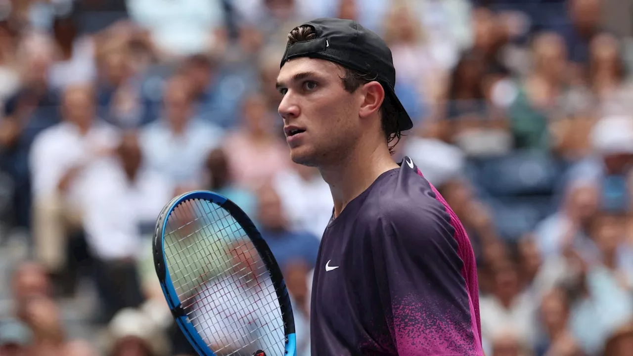 Britain's Jack Draper has lost his first grand slam semi-final to Italy's Jannik Sinner at US Open