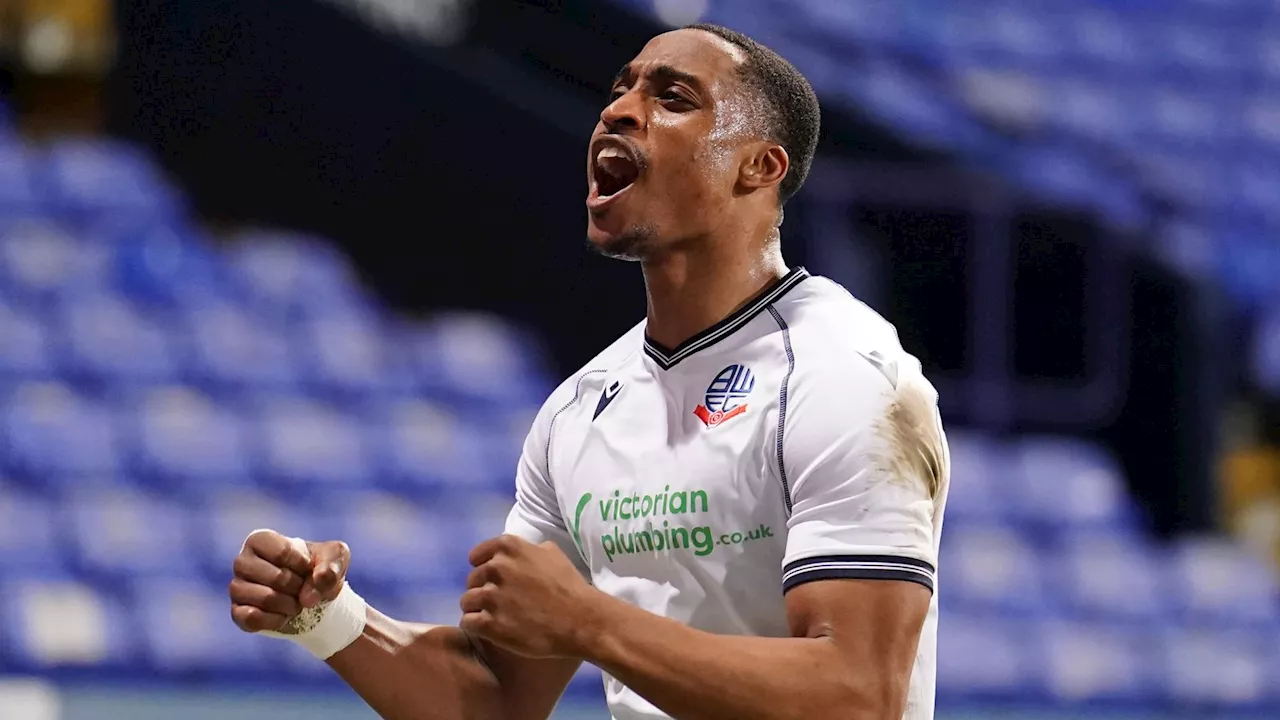 Victor Adeboyejo: Bolton Wanderers striker Victor Adeboyejo injured after 'hefty sneeze'