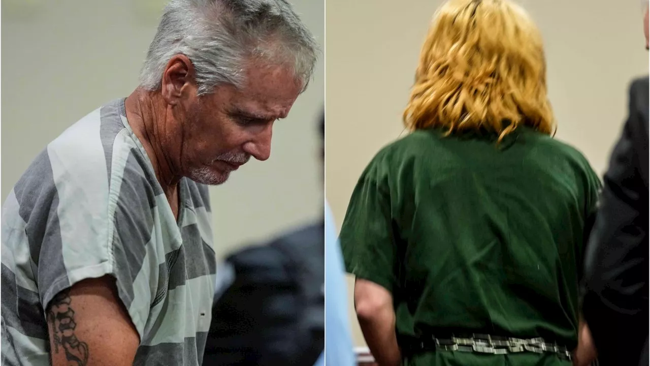 Father and son pictured as they face court over high school mass shooting