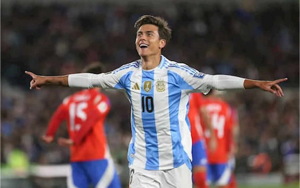 Argentina-Cile 3-0, Dybala in gol nelle qualificazioni ai Mondiali 2026