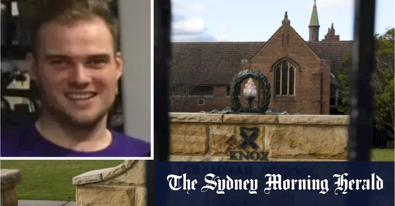 Knox Grammar teacher charged with child grooming