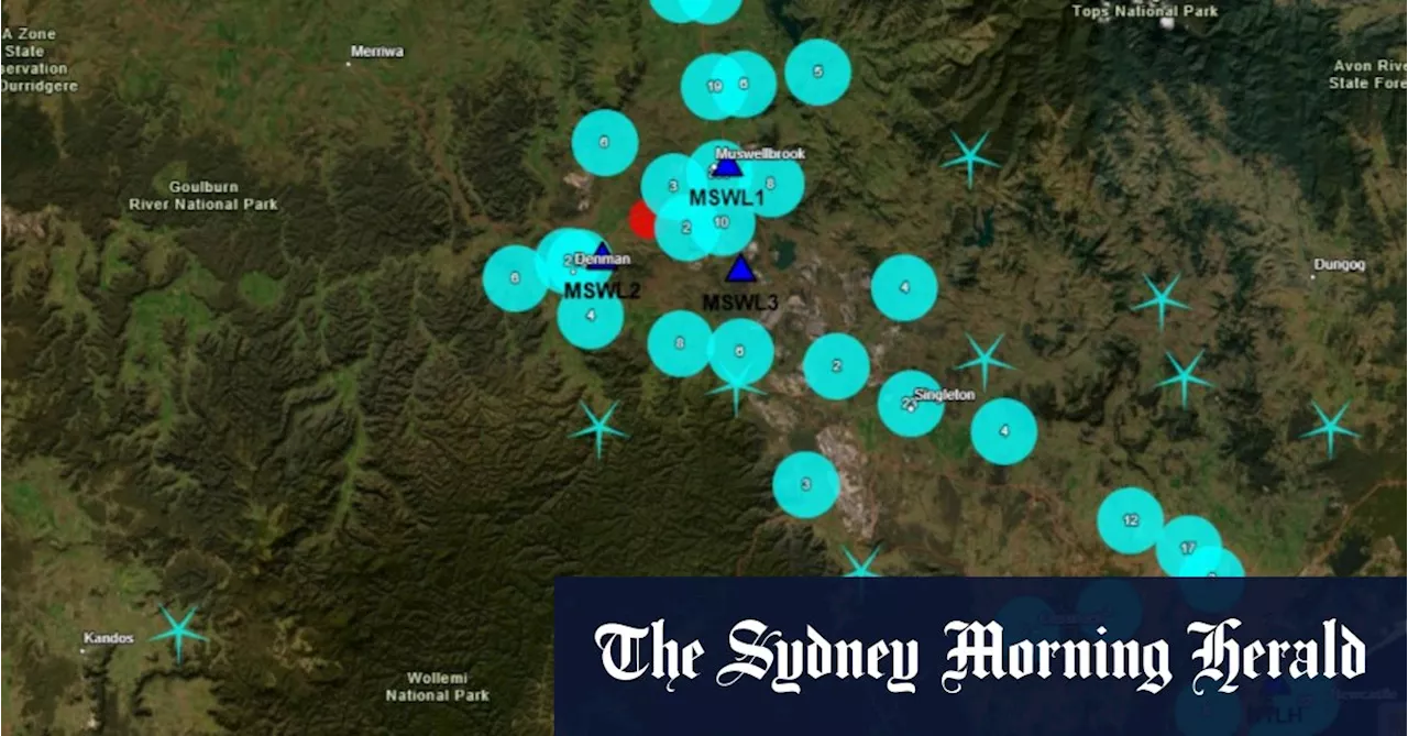 Power outages as earthquake shakes the Hunter and Sydney