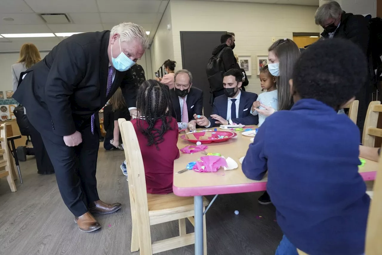 Ontario cutting funding from daycare centres not in $10-a-day program