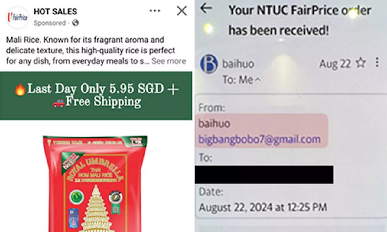 Victims lose at least $12,000 after clicking on ads impersonating NTUC FairPrice