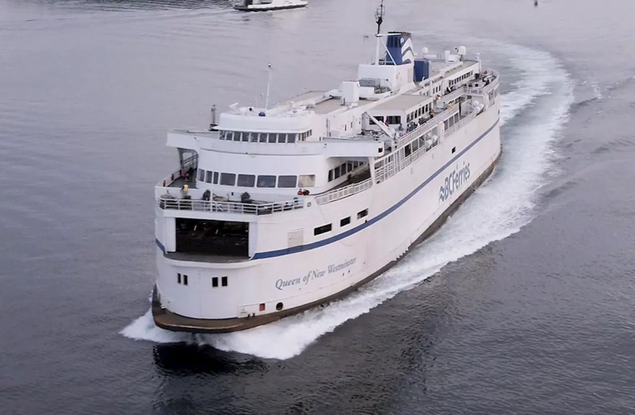 BC Ferries ship loses propellor, spills 800 litres of oil, incident 'stable'