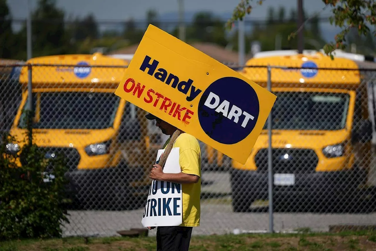 Union ‘optimistic’ as talks to end B.C. HandyDART strike set to resume