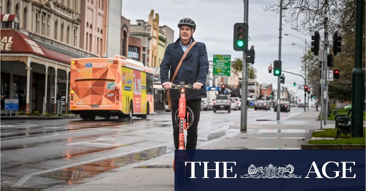 Forget the Melbourne CBD, e-scooters are charging ahead in the regions