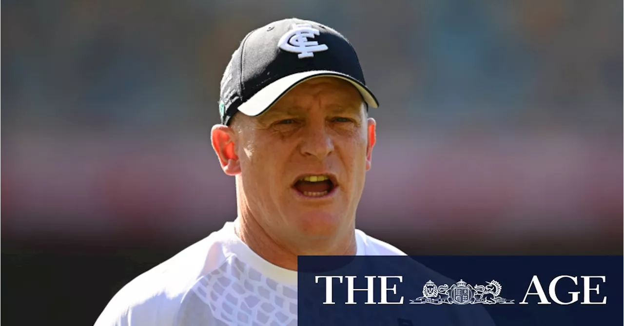 How Michael Voss has changed his methods and his methods have changed Carlton