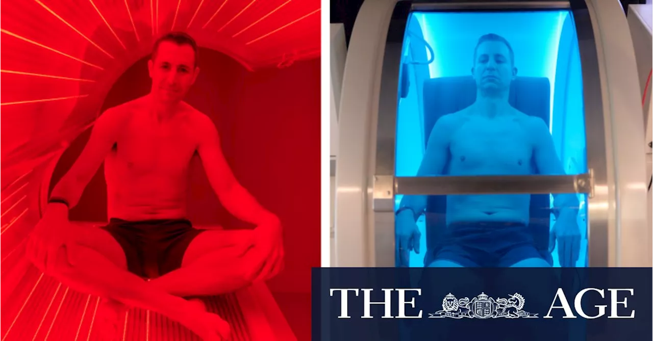 Red-light therapy. Cryotherapy. Hyperbaric chambers: The race to stay forever young