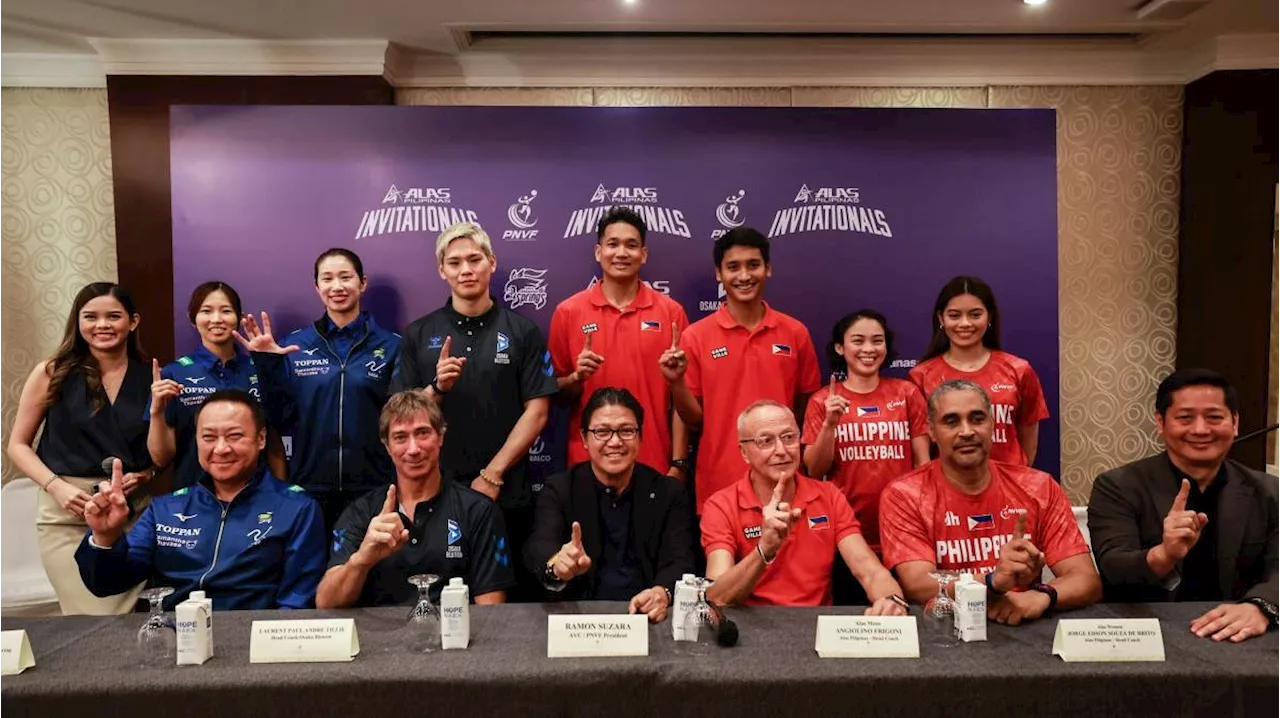 Alas Pilipinas teams to face Japan clubs in friendly matches