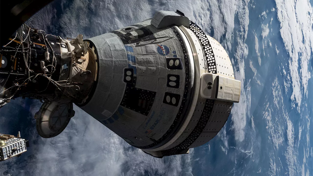 Boeing’s troubled Starliner spacecraft blasts off from ISS leaving stranded astronauts behind after Nasa f...