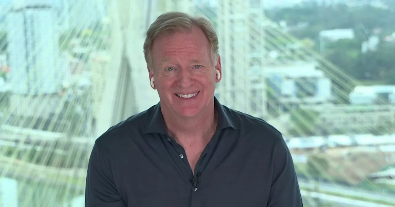 Roger Goodell talks NFL going international, Taylor Swift, more