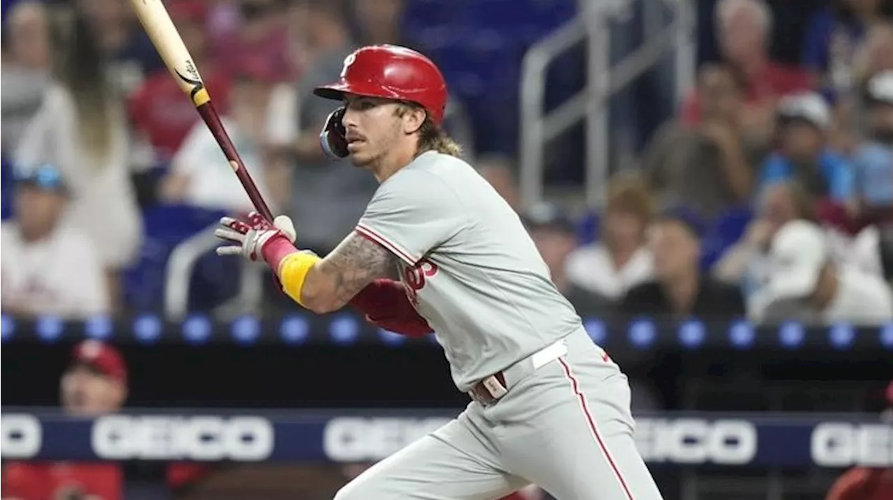 Stott's upper-deck homer helps Phillies beat Marlins to extend five-game winning streak