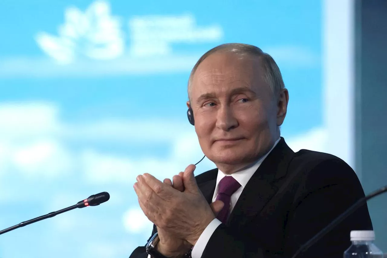 Putin om Harris’ latter: – Smittende