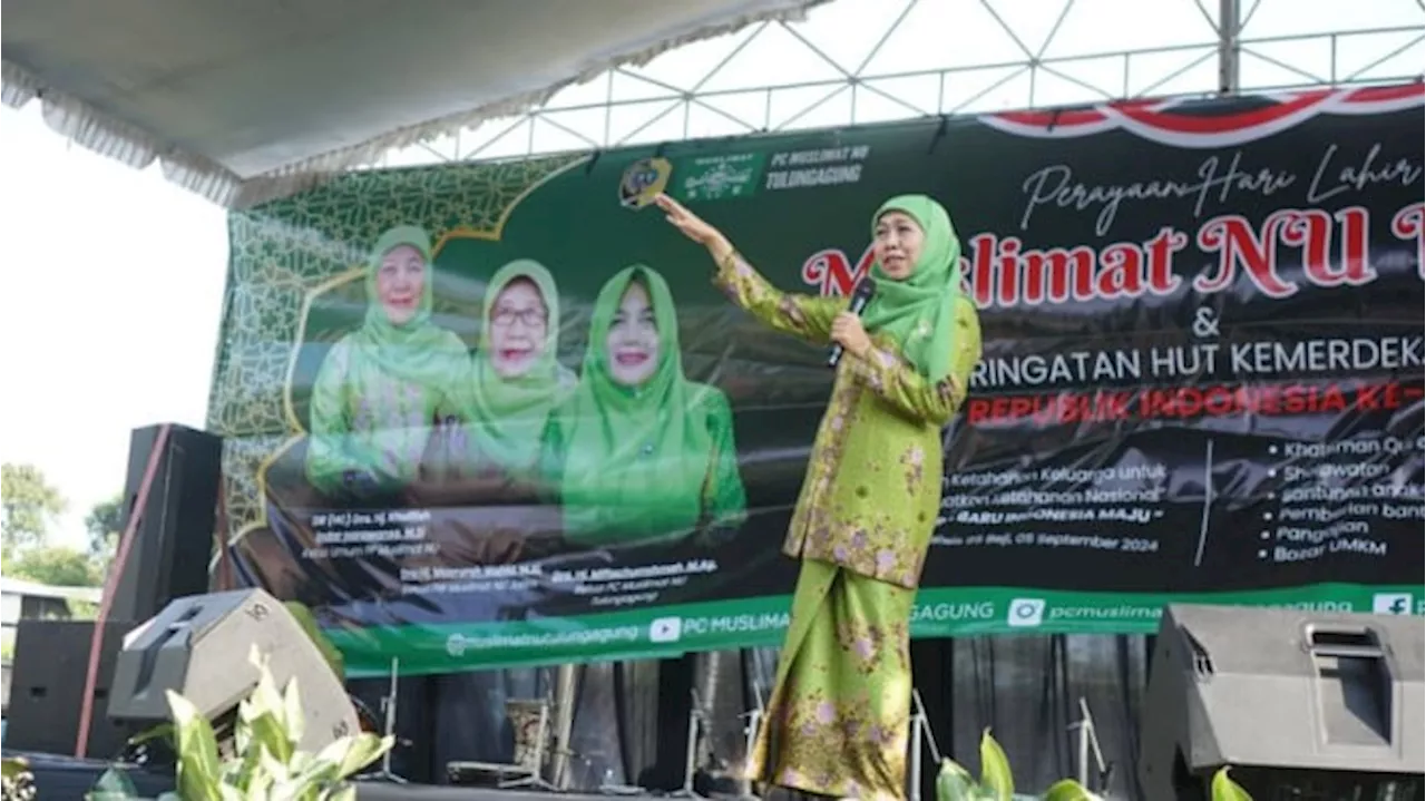 Khofifah Minta Restu Muslimat NU untuk Maju Pilkada Jatim